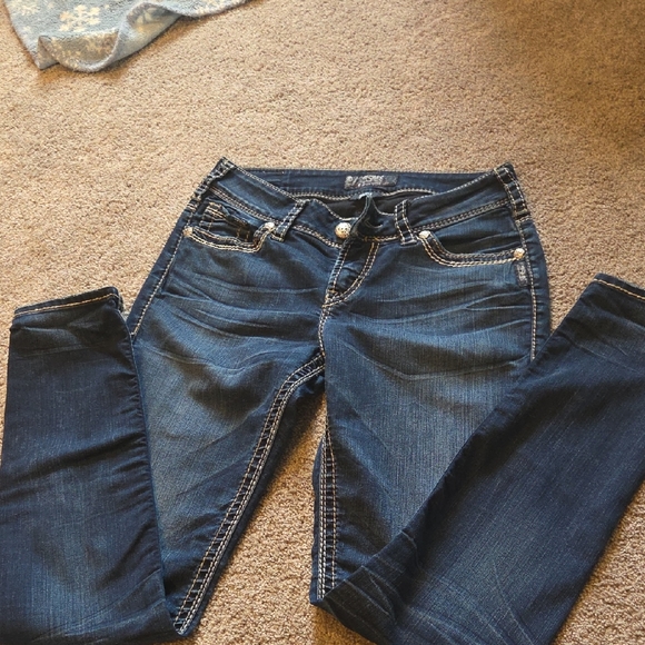 Silver Jeans Denim - Silver Jeans Women's Dark Blue Skinny Jeans
